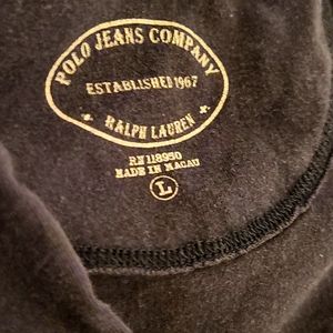 Polo jeans company sleeveless hooded shirt